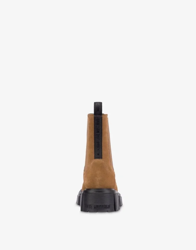 Suede ankle boots