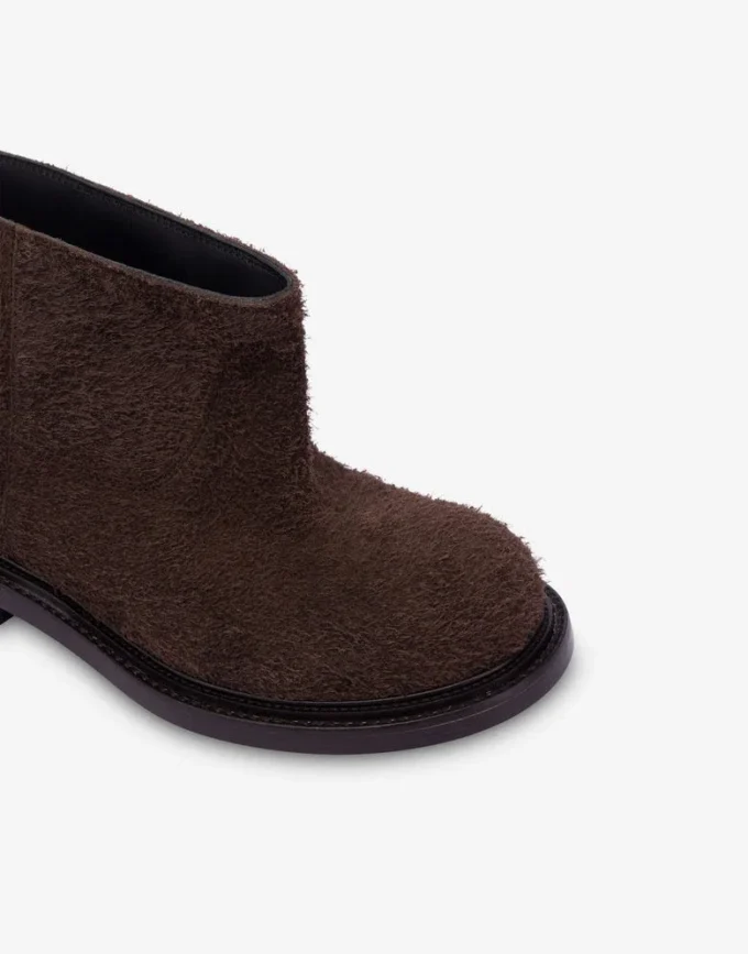 Suede ankle boots
