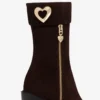 Suede ankle boots