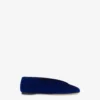 Suede ballet flats