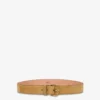 Suede belt