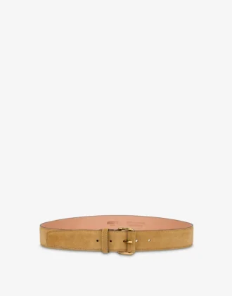 Suede belt