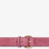 Suede belt
