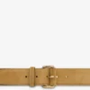 Suede belt