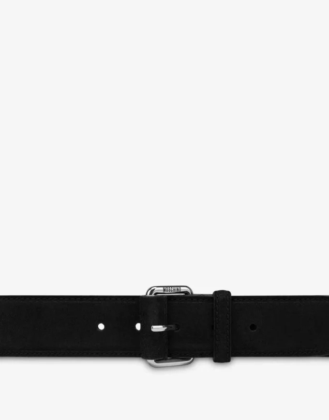 Suede belt