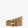 Suede belt