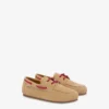 Suede loafers