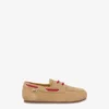 Suede loafers