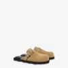 Suede Mules
