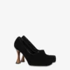 Suede pumps