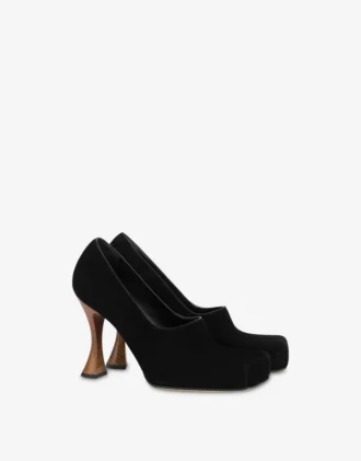 Suede pumps