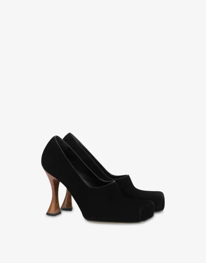 Suede pumps
