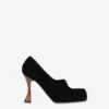 Suede pumps
