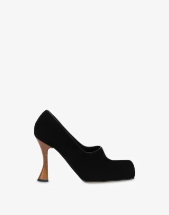 Suede pumps