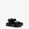Suede sandals
