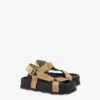Suede sandals