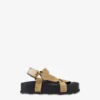 Suede sandals