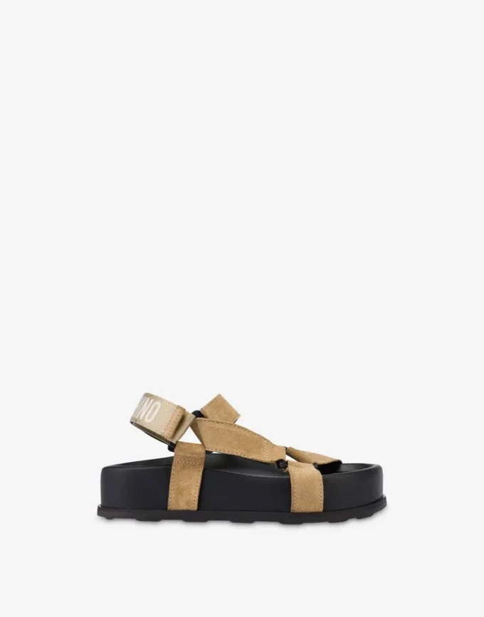 Suede sandals