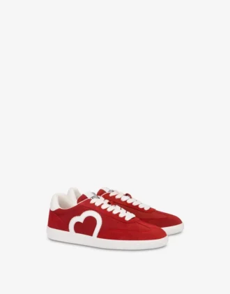 Suede sneakers