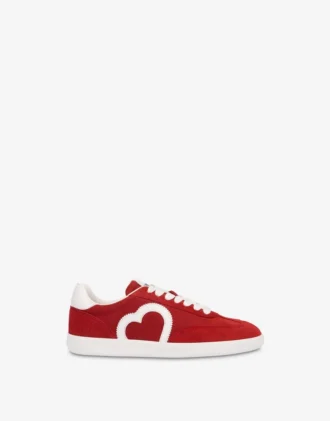 Suede sneakers