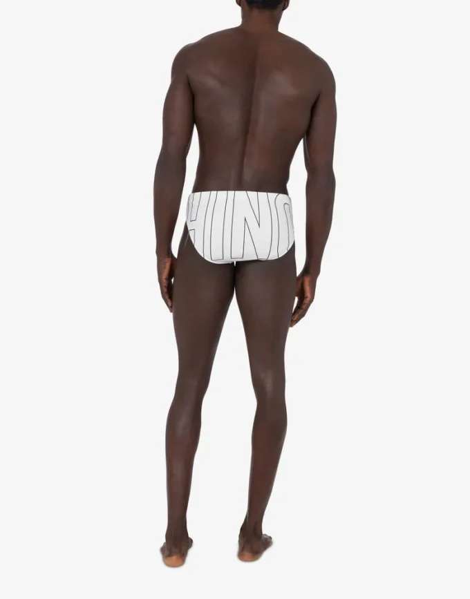 Swim slip Rubber Logo