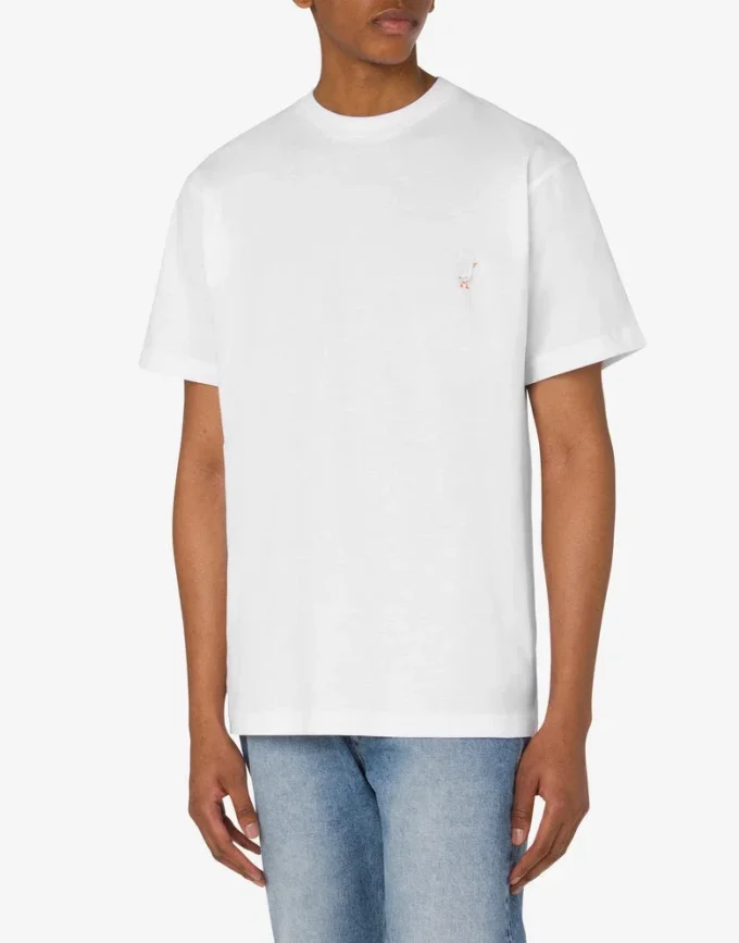 T-shirt Goose Embroidery