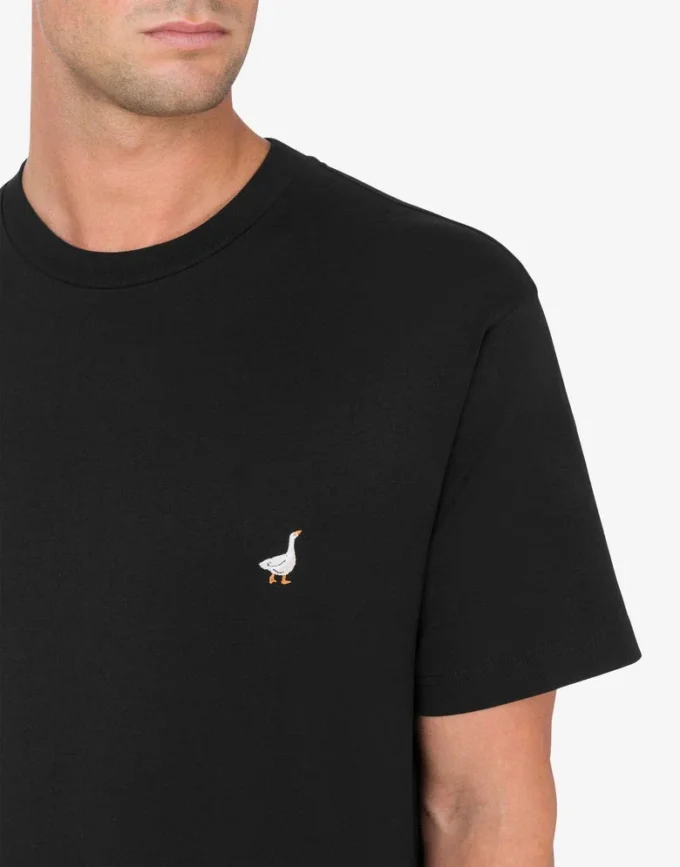 T-shirt Goose Embroidery