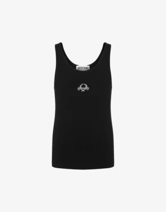 Tank Top Laurel Crown Embroidery