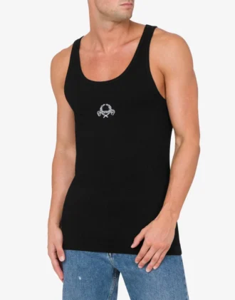 Tank Top Laurel Crown Embroidery