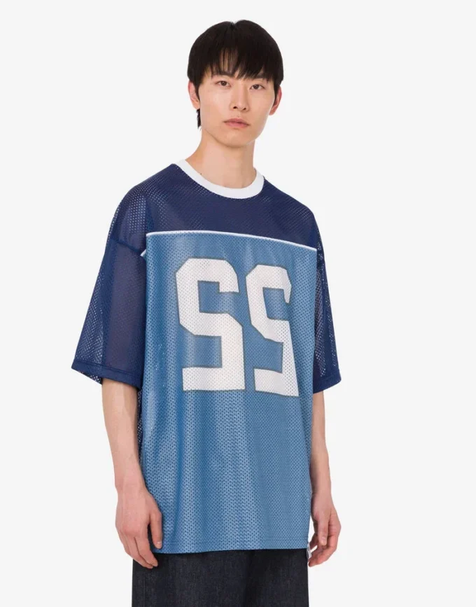 Technical mesh T-shirt