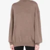 Turtleneck sweater in wool Golden M