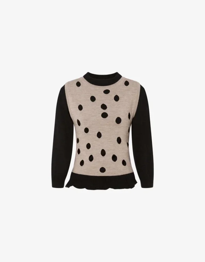 Wool and cashmere blend pullover