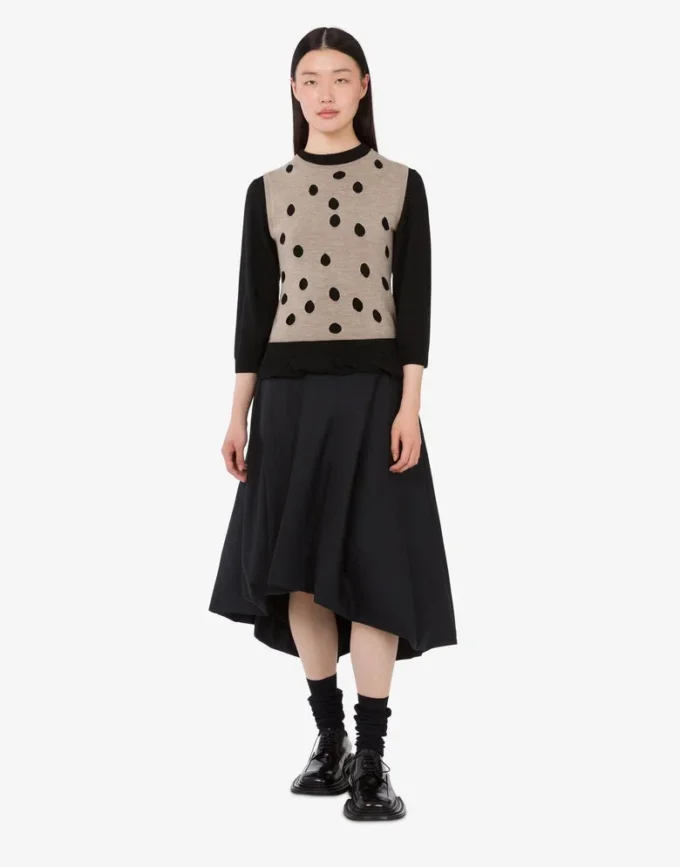 Wool and cashmere blend pullover