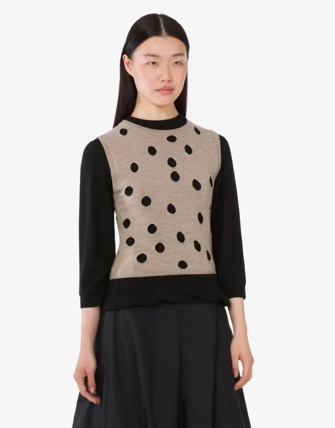 Wool and cashmere blend pullover