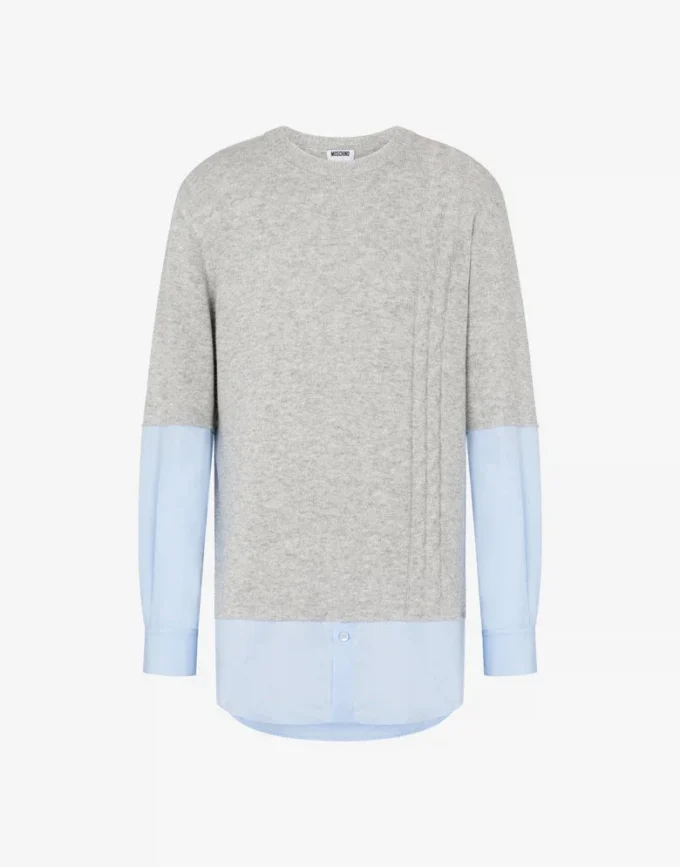 Wool and cashmere blend pullover Wool and cashmere blend pullover