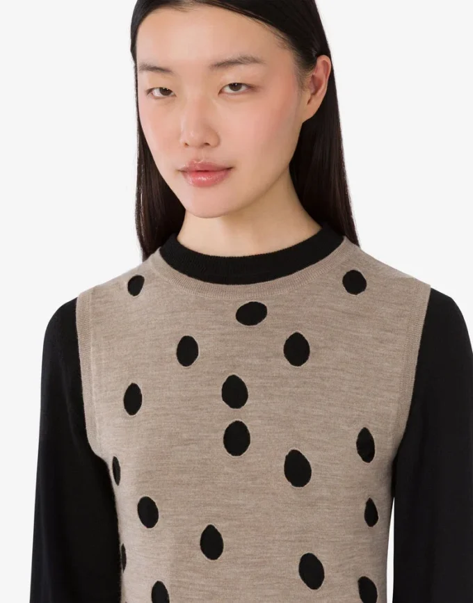 Wool and cashmere blend pullover