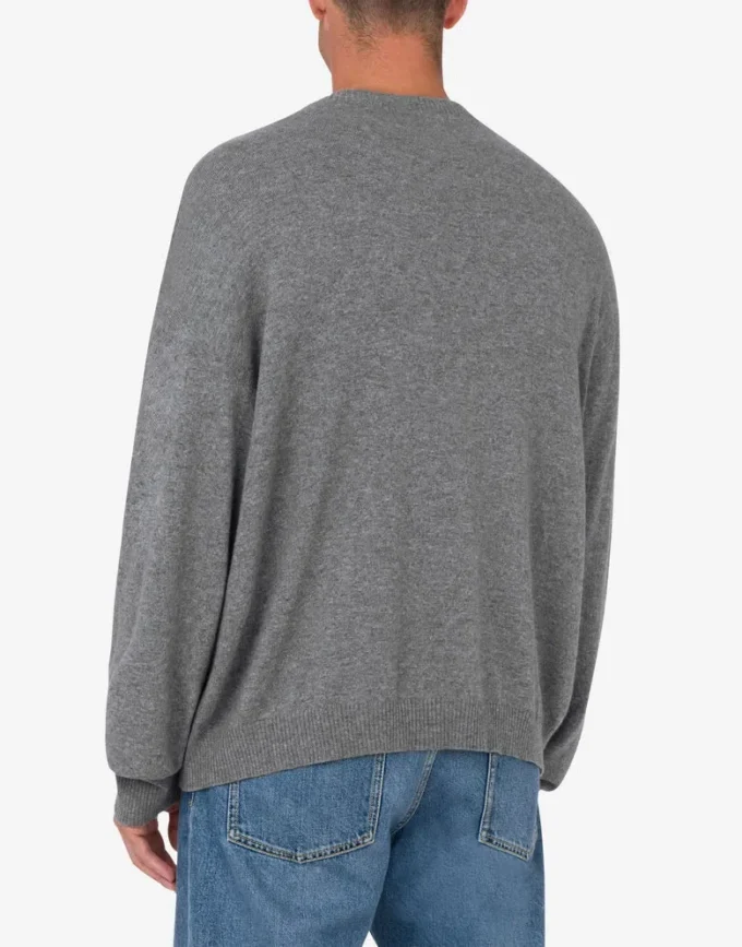 Wool and Cashmere Pullover Laurel Crown Embroidery Wool and Cashmere Pullover Laurel Crown Embroidery