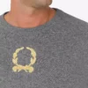 Wool and Cashmere Pullover Laurel Crown Embroidery Wool and Cashmere Pullover Laurel Crown Embroidery