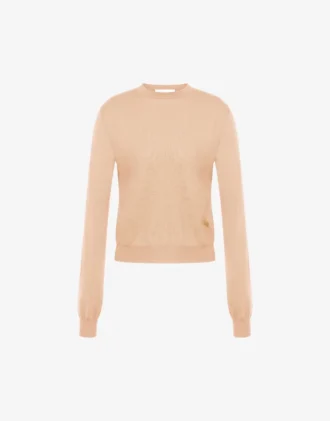Wool and Silk Pullover Golden M