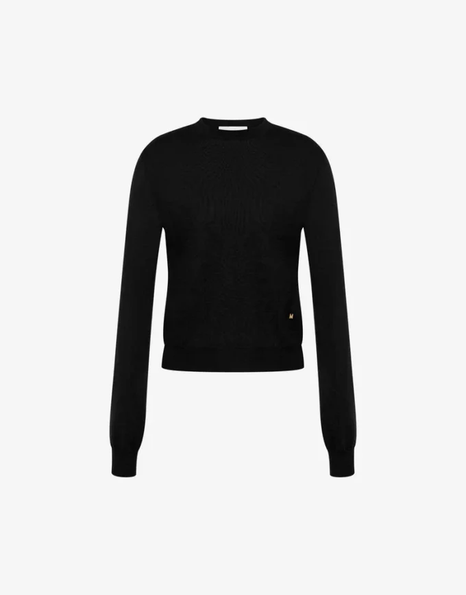 Wool and Silk Pullover Golden M
