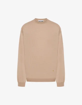 Wool and Silk Pullover Golden M
