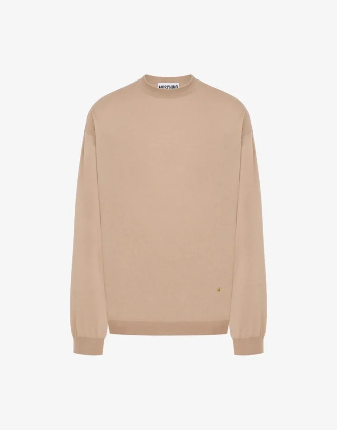 Wool and Silk Pullover Golden M