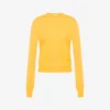 Wool and Silk Pullover Golden M