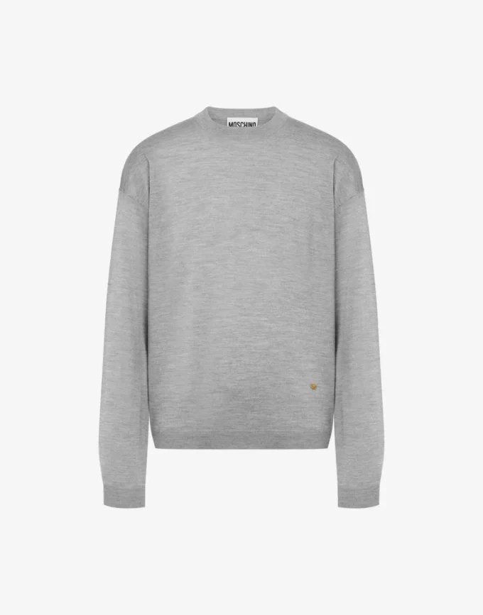 Wool and Silk Pullover Golden M