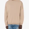 Wool and Silk Pullover Golden M