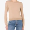Wool and Silk Pullover Golden M
