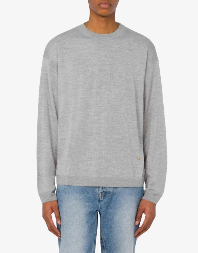 Wool and Silk Pullover Golden M