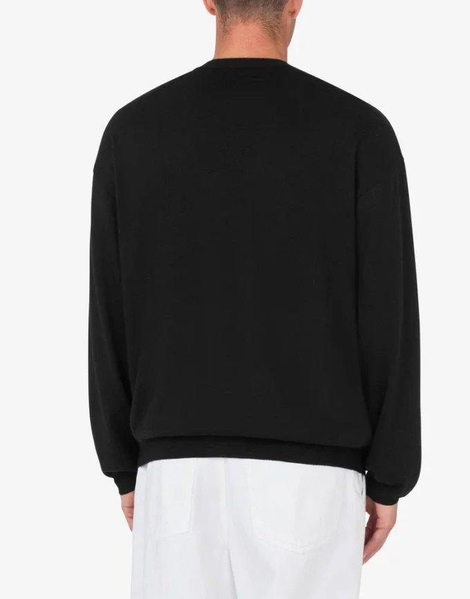 Wool and Silk Pullover Golden M