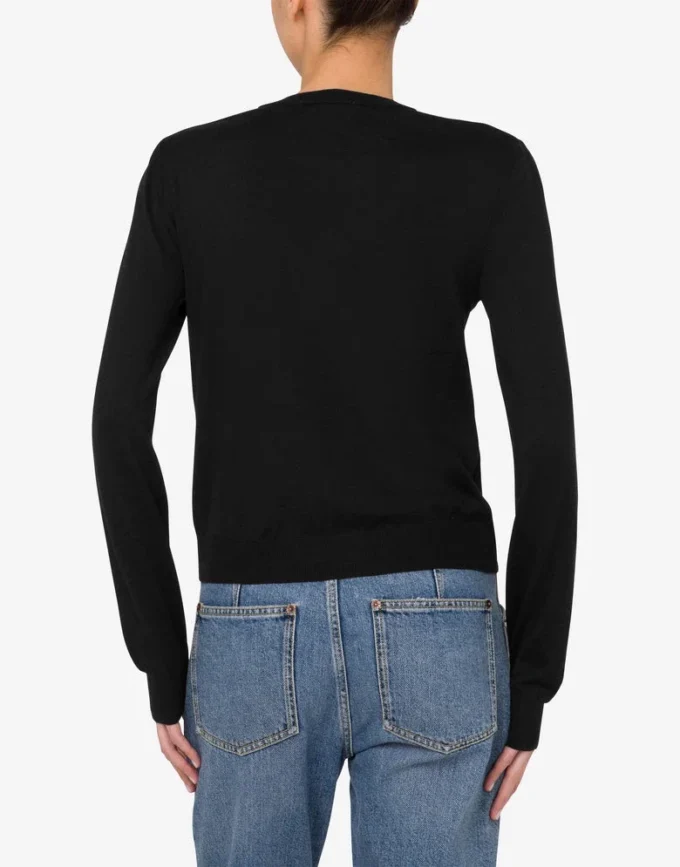 Wool and Silk Pullover Golden M