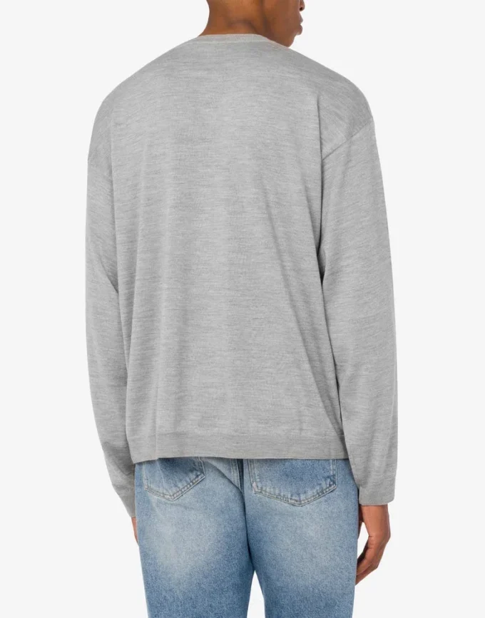 Wool and Silk Pullover Golden M
